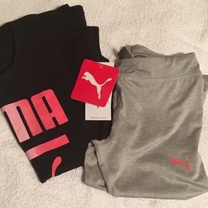 2 piece Girls PUMA SET SIZE 6 BRAND NEW